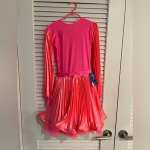 Ballroom dance girl dress.New with tags .